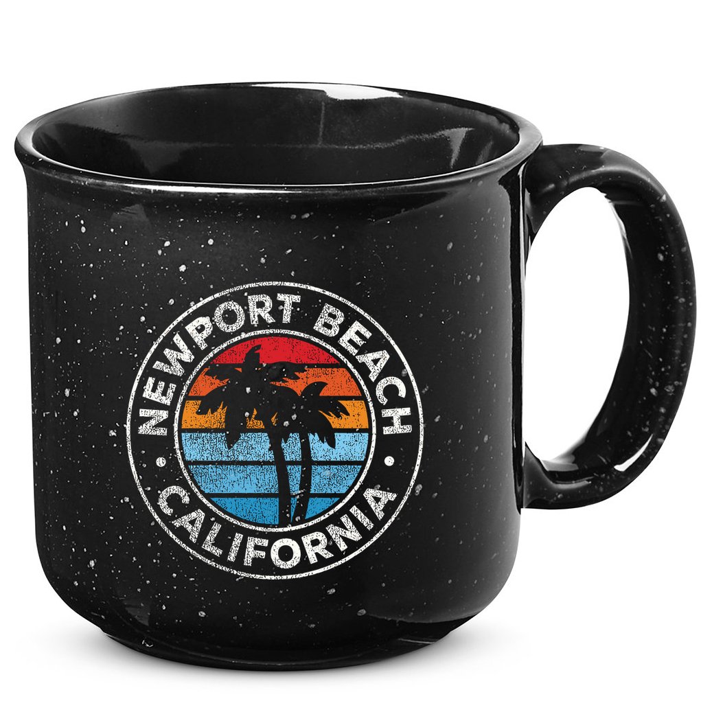 Newport Beach California 15oz Campfire Ceramic Mug