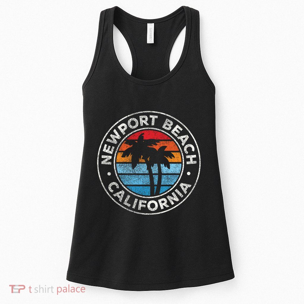 Newport Beach California Womens Tank Top