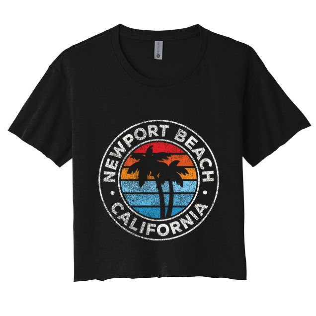 Newport Beach California Crop Top