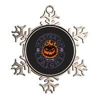 Nightmare Before Christmas Halloween Decor Master of Fright Metallic Star Ornament