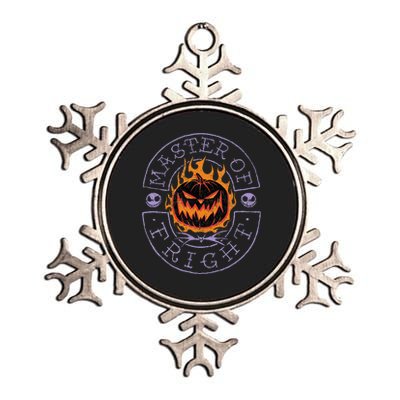 Nightmare Before Christmas Halloween Decor Master of Fright Metallic Star Ornament