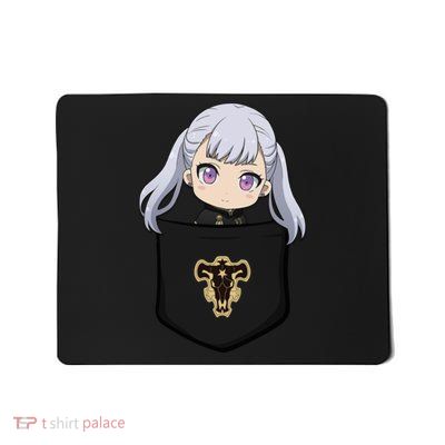 Noelle Black Clover Relaxed Fit Mousepad