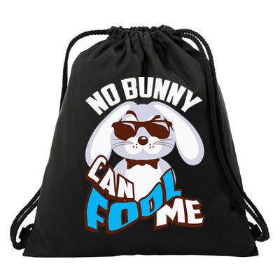 No Bunny Can Fool Me Happy Easter Cute Gift Drawstring Bag