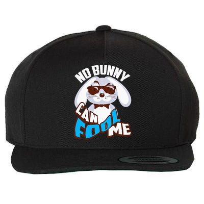 No Bunny Can Fool Me Happy Easter Cute Gift Wool Snapback Cap