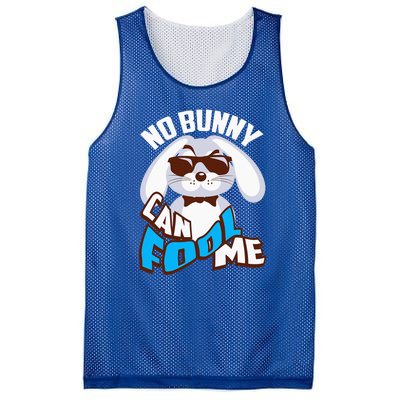 No Bunny Can Fool Me Happy Easter Cute Gift Mesh Reversible Basketball Jersey Tank