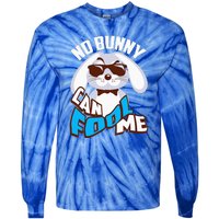 No Bunny Can Fool Me Happy Easter Cute Gift Tie-Dye Long Sleeve Shirt