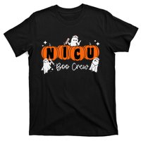 Nicu Boo Crew Ghost Pumpkin Costume Nicu Nurse Halloween T-Shirt