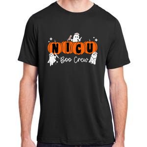 Nicu Boo Crew Ghost Pumpkin Costume Nicu Nurse Halloween Adult ChromaSoft Performance T-Shirt