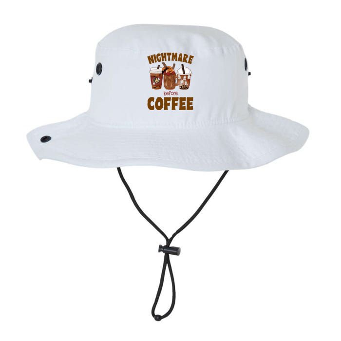 Nightmare Before Coffee Funny Halloween Legacy Cool Fit Booney Bucket Hat