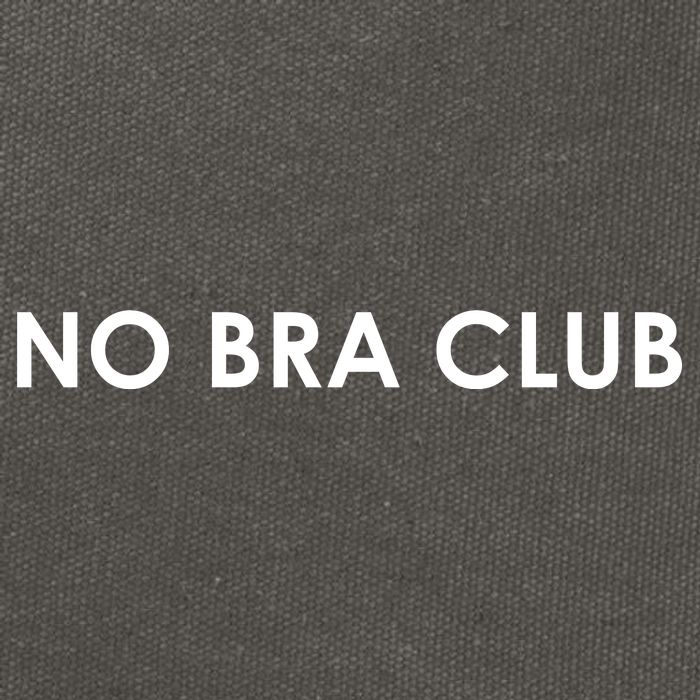 No Bra Club Cotton Canvas Backpack