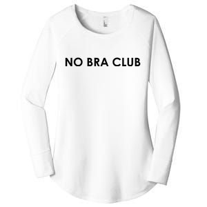 No Bra Club Women's Perfect Tri Tunic Long Sleeve Shirt