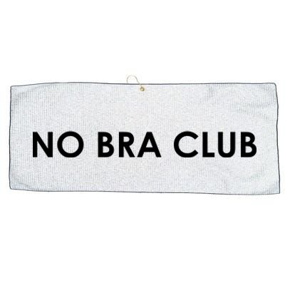 No Bra Club Large Microfiber Waffle Golf Towel