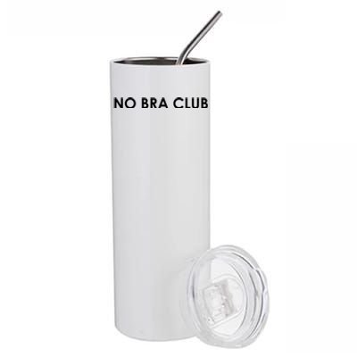 No Bra Club Stainless Steel Tumbler