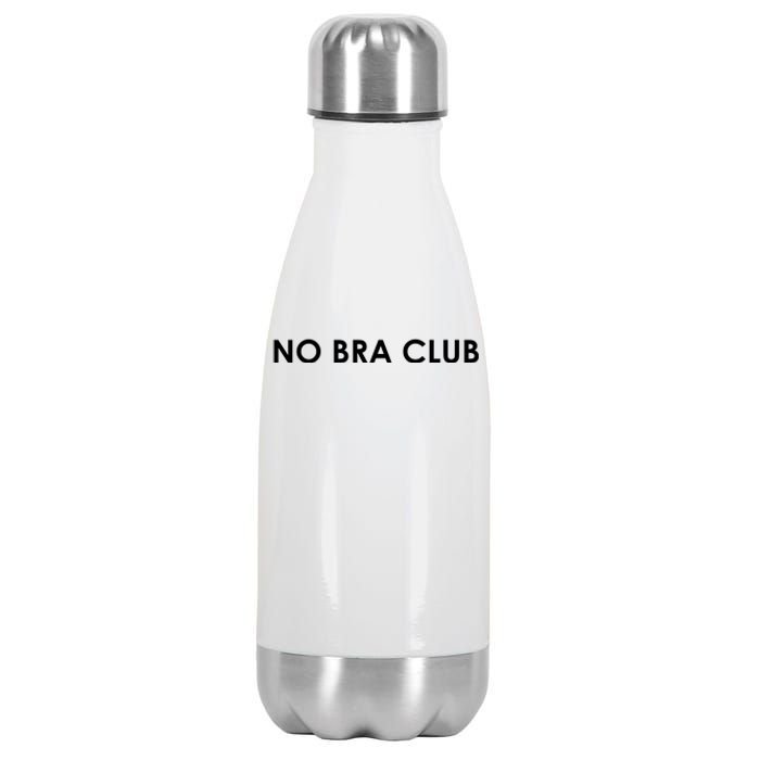 No Bra Club Stainless Steel Insulated Water Bottle