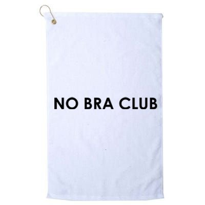 No Bra Club Platinum Collection Golf Towel