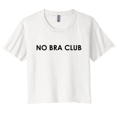 No Bra Club Women's Crop Top Tee