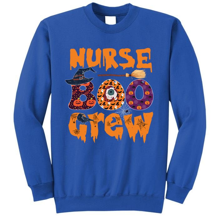 Nursing Boo Crew Halloween Nursing Funny Lover Gift Sweatshirt