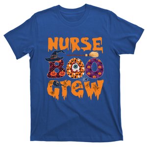 Nursing Boo Crew Halloween Nursing Funny Lover Gift T-Shirt