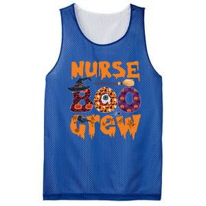 Nursing Boo Crew Halloween Nursing Funny Lover Gift Mesh Reversible Basketball Jersey Tank