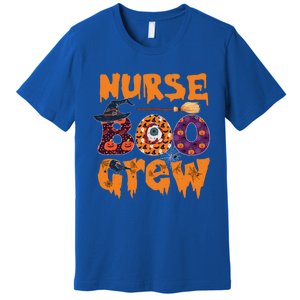 Nursing Boo Crew Halloween Nursing Funny Lover Gift Premium T-Shirt