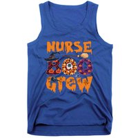 Nursing Boo Crew Halloween Nursing Funny Lover Gift Tank Top