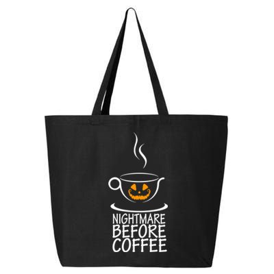 Nightmare Before Coffee Halloween Gift 25L Jumbo Tote