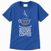 Nightmare Before Coffee Halloween Gift Tall T-Shirt