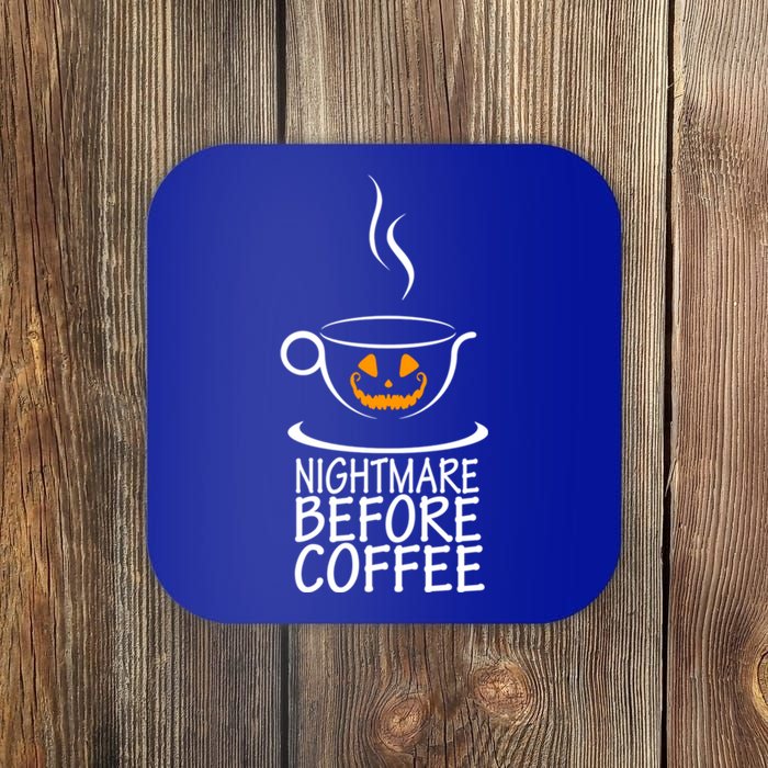 Nightmare Before Coffee Halloween Gift Coaster