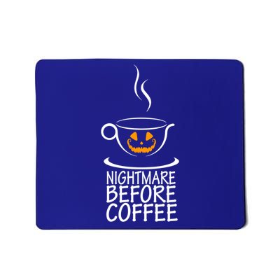 Nightmare Before Coffee Halloween Gift Mousepad