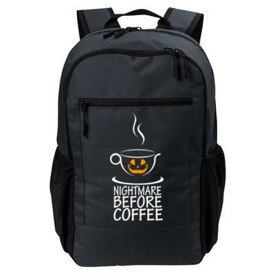 Nightmare Before Coffee Halloween Gift Daily Commute Backpack