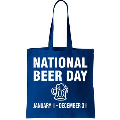 National Beer Day January 1 To December 31 Gift Tote Bag