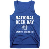 National Beer Day January 1 To December 31 Gift Tank Top