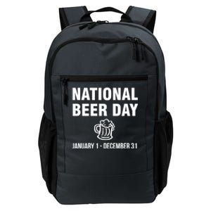 National Beer Day January 1 To December 31 Gift Daily Commute Backpack