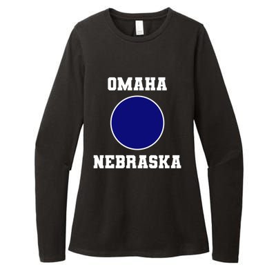 Nebraska Blue Dot Democratic 2nd District Omaha Meaningful Gift Womens CVC Long Sleeve Shirt