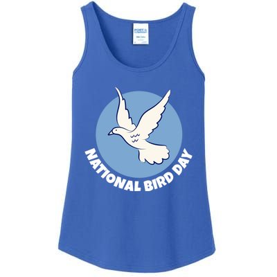 National Bird Day Funny Gift Bird Lover Birder Funny Gift Cool Gift Ladies Essential Tank