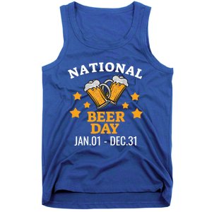 National Beer Day January 1st To December 31st Ing Gift Tank Top