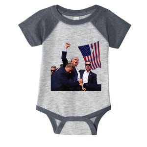 Never Back Down Infant Baby Jersey Bodysuit