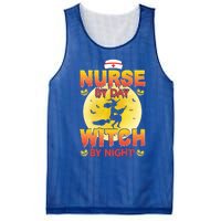 Nurse By Day Witch By Night Halloween For Nurses Rn Lpn Prn Gift Mesh Reversible Basketball Jersey Tank