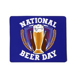 National Beer Day Great Gift Mousepad