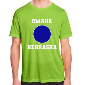 Nebraska Blue Dot Democratic 2nd District Omaha Adult ChromaSoft Performance T-Shirt