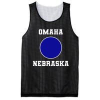 Nebraska Blue Dot Democratic 2nd District Omaha Mesh Reversible Basketball Jersey Tank