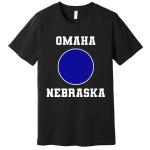 Nebraska Blue Dot Democratic 2nd District Omaha Premium T-Shirt