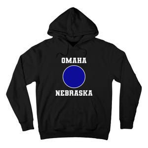 Nebraska Blue Dot Democratic 2nd District Omaha Tall Hoodie