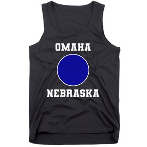 Nebraska Blue Dot Democratic 2nd District Omaha Tank Top