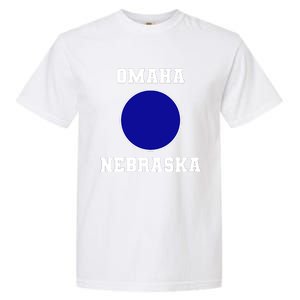 Nebraska Blue Dot Democratic 2nd District Omaha Garment-Dyed Heavyweight T-Shirt