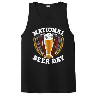 National Beer Day Funny Gift PosiCharge Competitor Tank