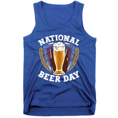 National Beer Day Funny Gift Tank Top