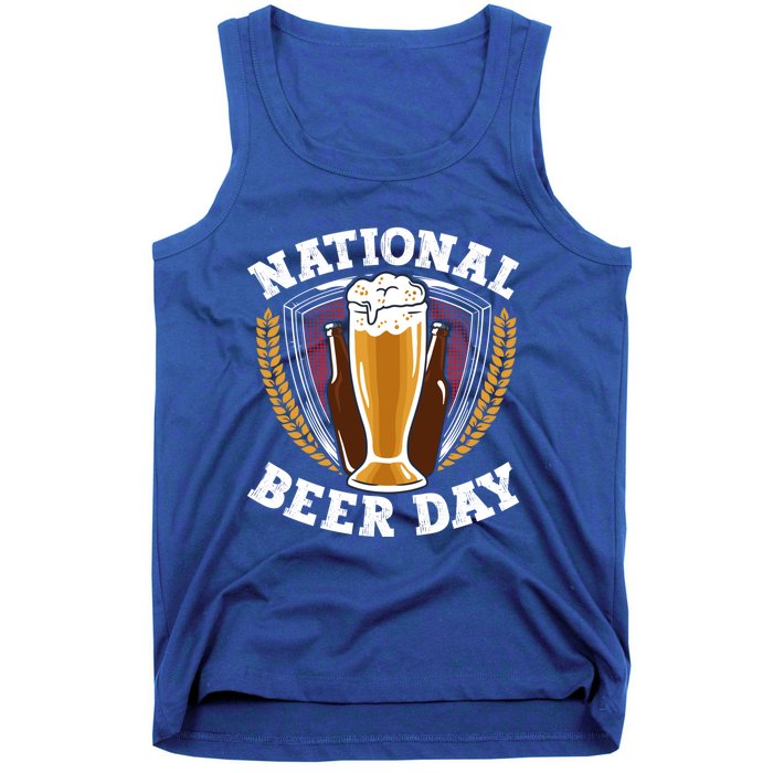 National Beer Day Funny Gift Tank Top