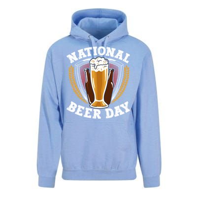 National Beer Day Funny Gift Unisex Surf Hoodie