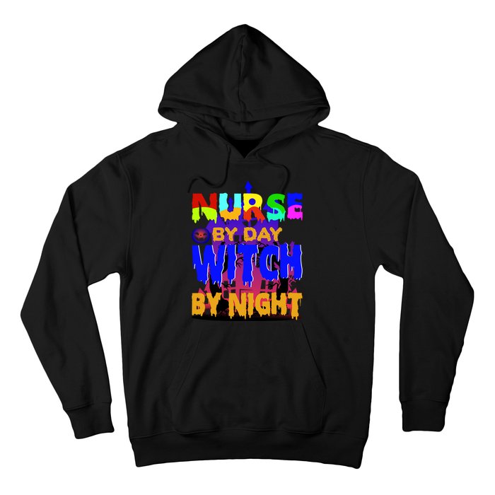 Nurse By Day Witch By Night Hoodie